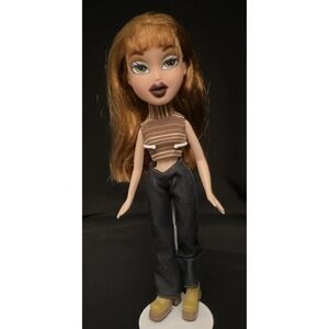 Bratz Meygan Doll 2001 with Original Outfit Xpress It! Top Pants Boots MGA